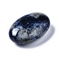 Ovaler Palmenstein aus natürlichem Sodalith&nbsp;G-T132-044