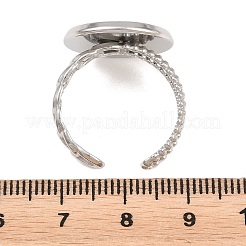 Offene Manschettenringkomponenten aus Edelstahl 304&nbsp;STAS-F366-09E-P