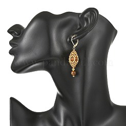 Boucles d'oreilles pendantes en pierre précieuse pour femmes&nbsp;EJEW-MZ00785