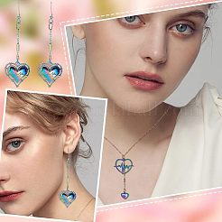 32 pendentif en acier inoxydable et alliage plaqué ionique (IP) 201 pour la Saint-Valentin&nbsp;STAS-UN0039-03