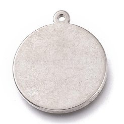 Pendentifs en acier inoxydable 304 anti-ternissement&nbsp;STAS-Z017-03P