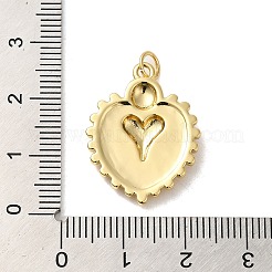 Pendentifs en laiton de placage de rack avec zircone cubique&nbsp;KK-Q795-23G