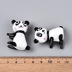 Handgefertigte Panda-Dekorationen aus Glas&nbsp;LAMP-N028-24A