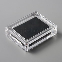 Espositori per gioielli in plastica trasparente&nbsp;ODIS-WH0029-37