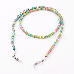 Catene di occhiali arcobaleno&nbsp;AJEW-EH00313