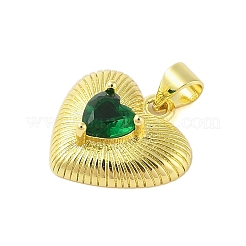 Estante de placas micro latón allanan colgantes de circonio cúbico&nbsp;KK-S380-41E-G