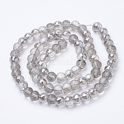 Fili di perle di vertro placcato&nbsp;X-EGLA-Q092-10mm-A05