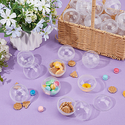 Capsules d'œufs rondes en plastique pour distributeur automatique&nbsp;AJEW-WH0609-530A