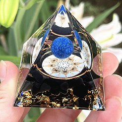 Generatori di energia in resina piramidale di orgonite&nbsp;PW-WG3D4FE-01