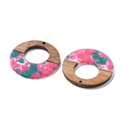 Pendentifs en résine et noyer&nbsp;FIND-R051-13B