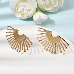 Pendientes de acero inoxidable 304 para mujer&nbsp;EJEW-K296-10G