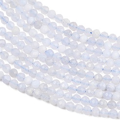 Naturali pizzo blu agata perline fili&nbsp;LS-G-E411-12-3mm-02
