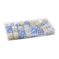 30pcs 3 Farben undurchsichtige Acrylperlen&nbsp;MACR-FS0002-30