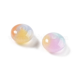 Zweifarbige transparente Harzperlen&nbsp;RESI-S013-01B