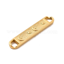 Placcatura ionica (ip) 304 connettori in acciaio inossidabile charms&nbsp;X-STAS-F282-12G