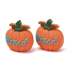 Halloween lebensmittelechte umweltfreundliche Silikon-Focal-Perlen&nbsp;SL-CBAECCD-03B