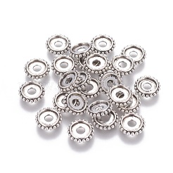 Aluminium Zwischen perlen&nbsp;PALLOY-A20080-AS-FF