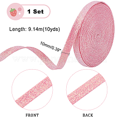 Cordons plats en similicuir simple face de 10 mètre&nbsp;DIY-GA0003-43A
