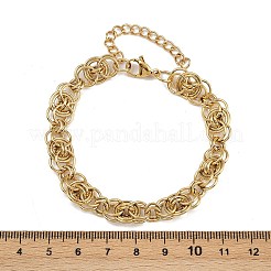 304 Edelstahl-Mesh-Kettenarmbänder für Damen&nbsp;BJEW-Z143-17G