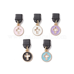 Tapones móviles de aleación de esmalte&nbsp;HJEW-JM03706