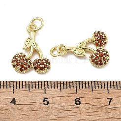 Ottone micro spianare pendenti zirconi&nbsp;KK-U060-25G