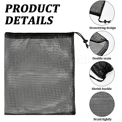 Rechteckige Geschenktüten aus Polyesternetz&nbsp;ABAG-WH20001-23A
