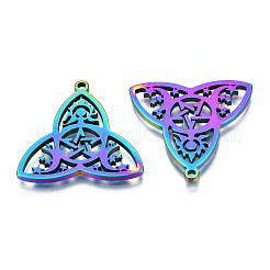 Pendentifs en acier inoxydable avec placage ionique (IP) 201&nbsp;STAS-N098-046M