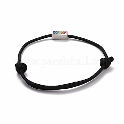Regenbogen-Pride-Armband&nbsp;LS-BJEW-F419-13B