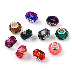 Transparenten Harz European Beads&nbsp;RPDL-T003-08