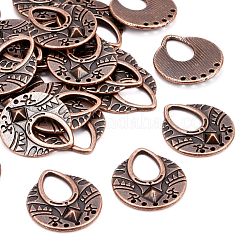 Enlaces de estilo tibetano&nbsp;TIBEP-EA456YKG-R-LF