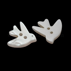 Boutons de résine 2-hole&nbsp;RE-CBABECA-02C