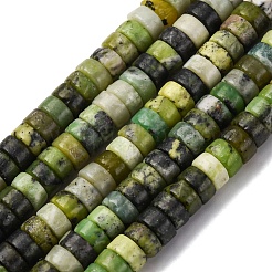 Natur Serpentin Perlen Stränge&nbsp;G-L624-I16-3x6mm