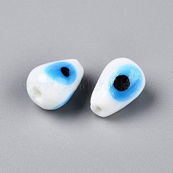 Fatti a mano a lume perle di malocchio&nbsp;LAMP-T021-16F