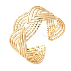 Brazaletes de acero inoxidable 304 para mujer&nbsp;BJEW-U032-19G