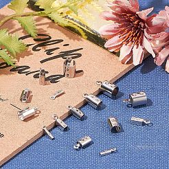 Faltbare Crimp-Enden aus Edelstahl 304&nbsp;STAS-UN0003-09P