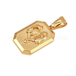 Ciondoli in acciaio inox 304&nbsp;LS-STAS-P409-03G