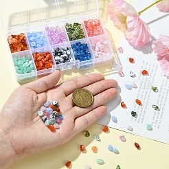 590pcs 10 Farben transparente Acrylperlen&nbsp;OACR-YW0001-91