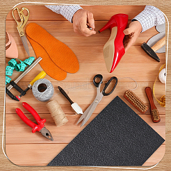 Rechteckige rutschfeste Gummischuhsohle&nbsp;FIND-WH0173-489