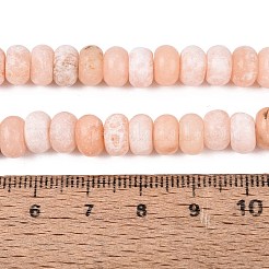 Fili di perle di giada rossa naturale&nbsp;G-N367-02A-04