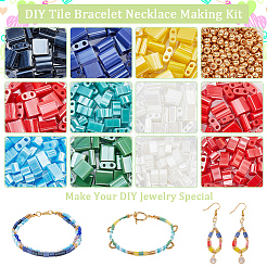 DIY-Set zur Herstellung von Armbändern und Halsketten aus Fliesen&nbsp;DIY-NB0007-98