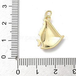 Ciondoli in ottone smaltato con animali marini&nbsp;KK-B155-02A-03G