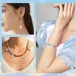 DIY-Set zur Herstellung eines Stretcharmbands mit Fischperlen&nbsp;GLAA-SC0001-76