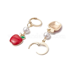 Set di collane e orecchini con perline sintetiche in turchese per donna&nbsp;SJEW-JS01316
