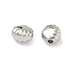 Muschelförmige Messingperlen&nbsp;KK-G555-04P