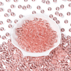 Perles de rocaille en verre transparent fgb&nbsp;SEED-N013-01C-04