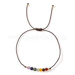 Vintage minimalistische verstellbare Armbänder aus natürlichen Edelsteinperlen&nbsp;AX5833-3