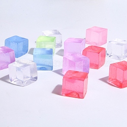 ТПР стресс-игрушка, забавная сенсорная игрушка непоседа, для снятия стресса и тревожности, кубик льда, случайный цвет, разноцветные, 22.5~24x22.5~24x22.5~24 мм