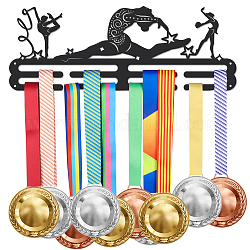Superdant medaglia di ginnastica gancio display mandala design rack da parete cornice scaffale premi nastro ginnastica ritmica supporto espositore può sopportare 10-15 kg regalo per gli atleti