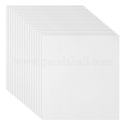 Faser-Bastelpapier, zur Porzellanherstellung, Rechteck, weiß, 300x285x1 mm