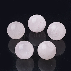 Naturale perle di quarzo rosa, sfera di pietre preziose, tondo, Senza Buco / undrilled, 10mm